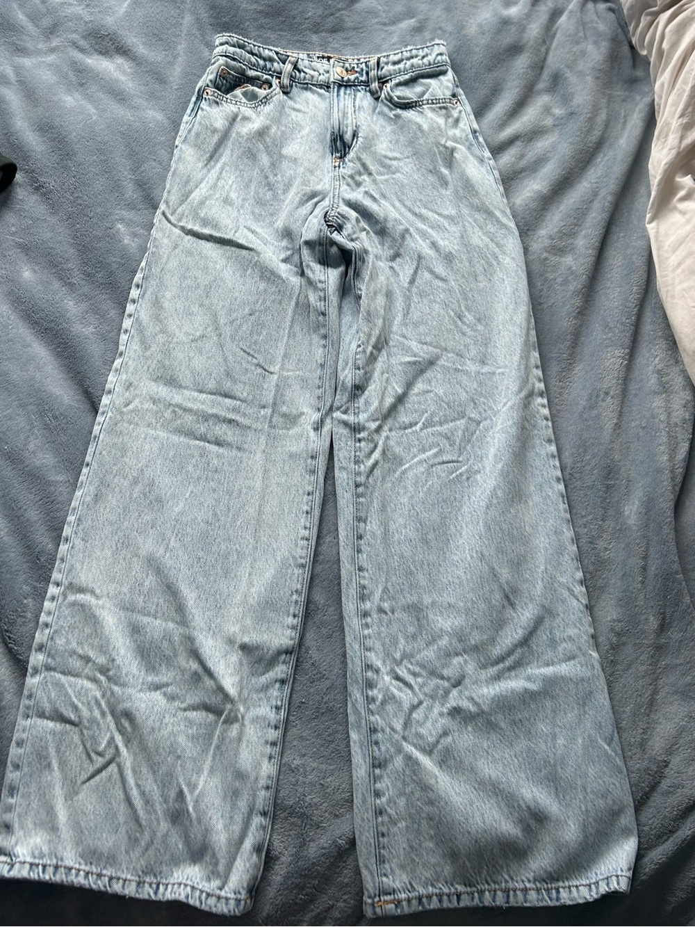 Joe Fresh Light Blue Wide Leg Jeans